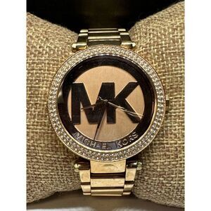 Michael Kors Parker MK5865 Women's Rose Gold Analog Dial Quartz Watch JNA234